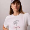 Miniabito T-shirt con stampa floreale Miniabito T-shirt con stampa floreale