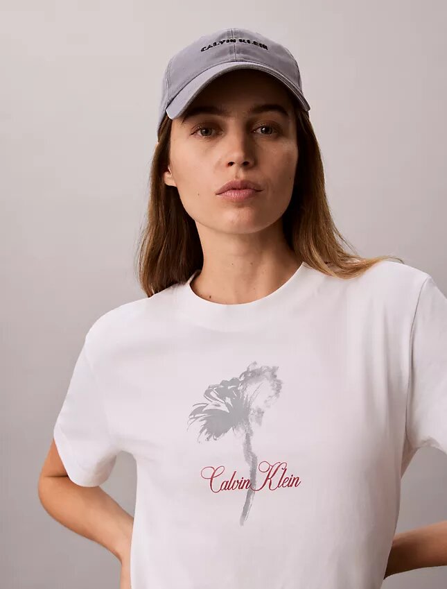Miniabito T-shirt con stampa floreale Miniabito T-shirt con stampa floreale