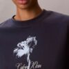 Miniabito T-shirt con stampa floreale Miniabito T-shirt con stampa floreale