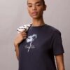 Miniabito T-shirt con stampa floreale Miniabito T-shirt con stampa floreale