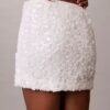 Minigonna con paillettes Minigonna con paillettes