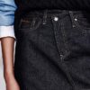 Minigonna in Denim con vita asimmetrica Minigonna in Denim con vita asimmetrica