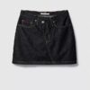 Minigonna in Denim con vita asimmetrica Minigonna in Denim con vita asimmetrica