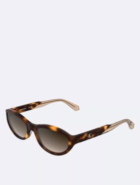 Occhiali da sole cat-eye in acetato