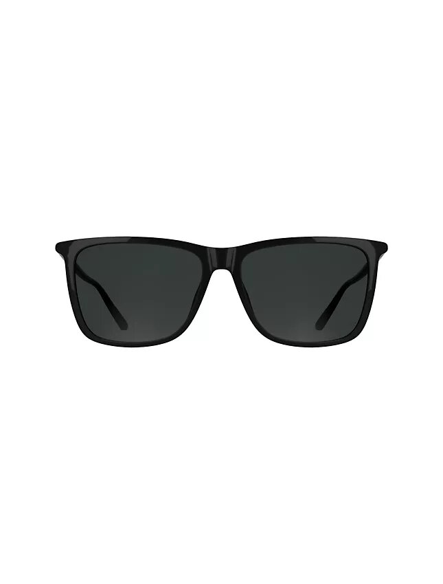 Occhiali da sole rettangolari moderni in acetato modificato Occhiali da sole rettangolari moderni in acetato modificato