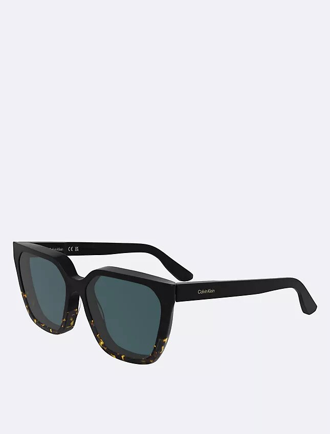 Occhiali da sole rettangolari modificati in acetato Occhiali da sole rettangolari modificati in acetato