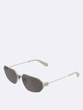 Occhiali da sole rettangolari modificati sottili in metallo Occhiali da sole rettangolari modificati sottili in metallo