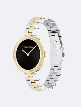 Orologio con bracciale a maglie minimaliste