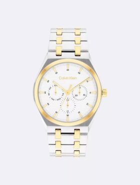 Orologio con bracciale a maglie multifunzione