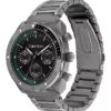Orologio con bracciale a maglie multifunzione
