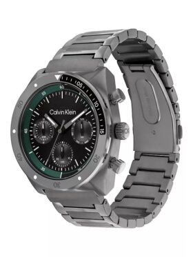 Orologio con bracciale a maglie multifunzione