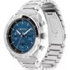 Orologio con bracciale a maglie multifunzione
