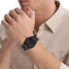 Orologio con bracciale a maglie multifunzione