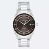 Orologio con bracciale automatico a maglie a H Orologio con bracciale automatico a maglie a H
