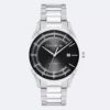 Orologio con bracciale automatico a maglie a H Orologio con bracciale automatico a maglie a H