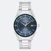 Orologio con bracciale automatico a maglie a H Orologio con bracciale automatico a maglie a H