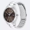 Orologio con bracciale automatico a maglie a H Orologio con bracciale automatico a maglie a H