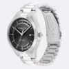 Orologio con bracciale automatico a maglie a H Orologio con bracciale automatico a maglie a H