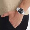 Orologio con bracciale automatico a maglie a H Orologio con bracciale automatico a maglie a H