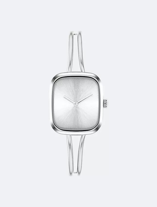 Orologio con bracciale rigido e quadrante spazzolato Orologio con bracciale rigido e quadrante spazzolato