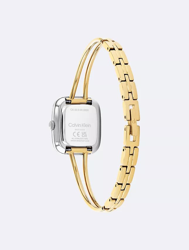 Orologio con bracciale rigido e quadrante spazzolato Orologio con bracciale rigido e quadrante spazzolato