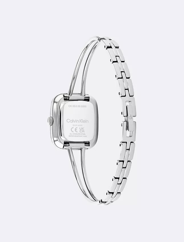 Orologio con bracciale rigido e quadrante spazzolato Orologio con bracciale rigido e quadrante spazzolato