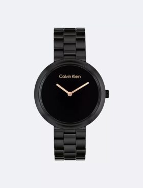 Orologio con cassa in ceramica monocromatica