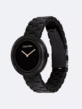 Orologio con cassa in ceramica monocromatica