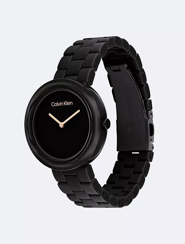 Orologio con cassa in ceramica monocromatica Orologio con cassa in ceramica monocromatica