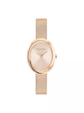 Orologio con lunetta sagomata e quadrante ovale