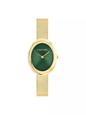 Orologio con lunetta sagomata e quadrante ovale