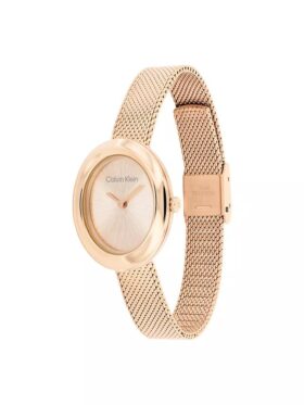 Orologio con lunetta sagomata e quadrante ovale