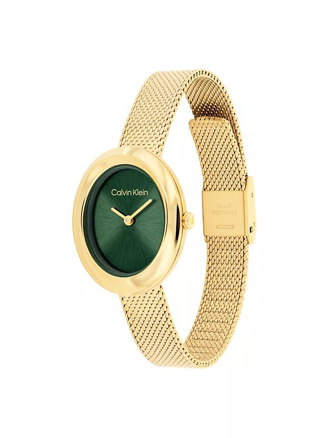 Orologio con lunetta sagomata e quadrante ovale Orologio con lunetta sagomata e quadrante ovale