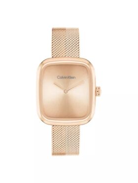 Orologio con maglia curva