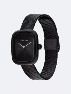 Orologio con maglia curva