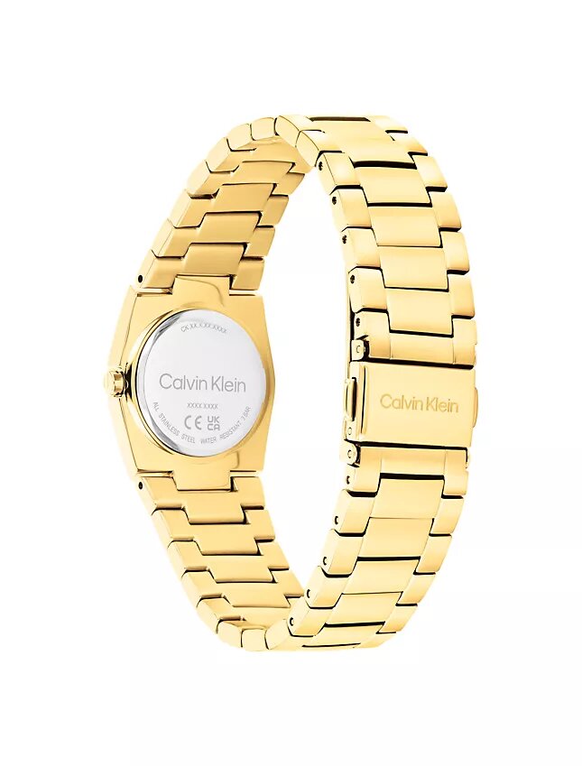 Orologio con quadrante con emblema e bracciale a maglie Orologio con quadrante con emblema e bracciale a maglie