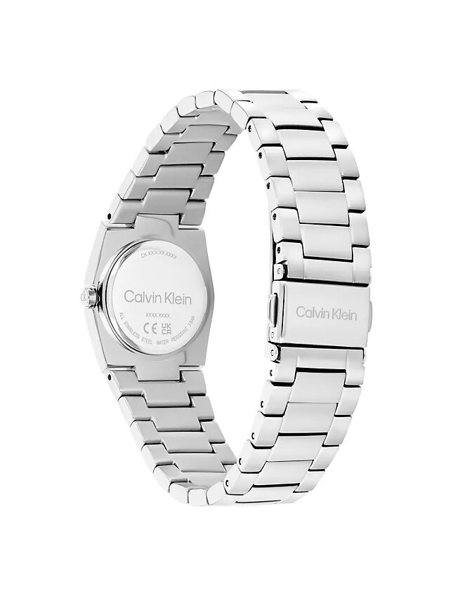 Orologio con quadrante con emblema e bracciale a maglie Orologio con quadrante con emblema e bracciale a maglie