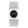 Orologio con quadrante geometrico e bracciale a maglia Orologio con quadrante geometrico e bracciale a maglia