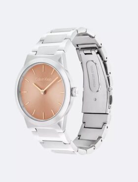 Orologio da 32 mm con bracciale a maglie integrate minimalista