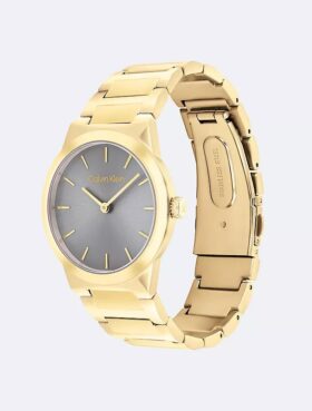 Orologio da 32 mm con bracciale a maglie integrate minimalista