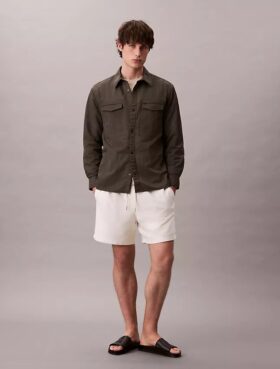 Pantaloncini bouclé in misto cotone