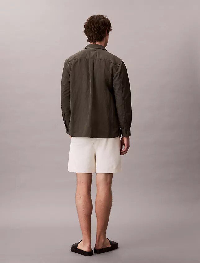 Pantaloncini bouclé in misto cotone Pantaloncini bouclé in misto cotone