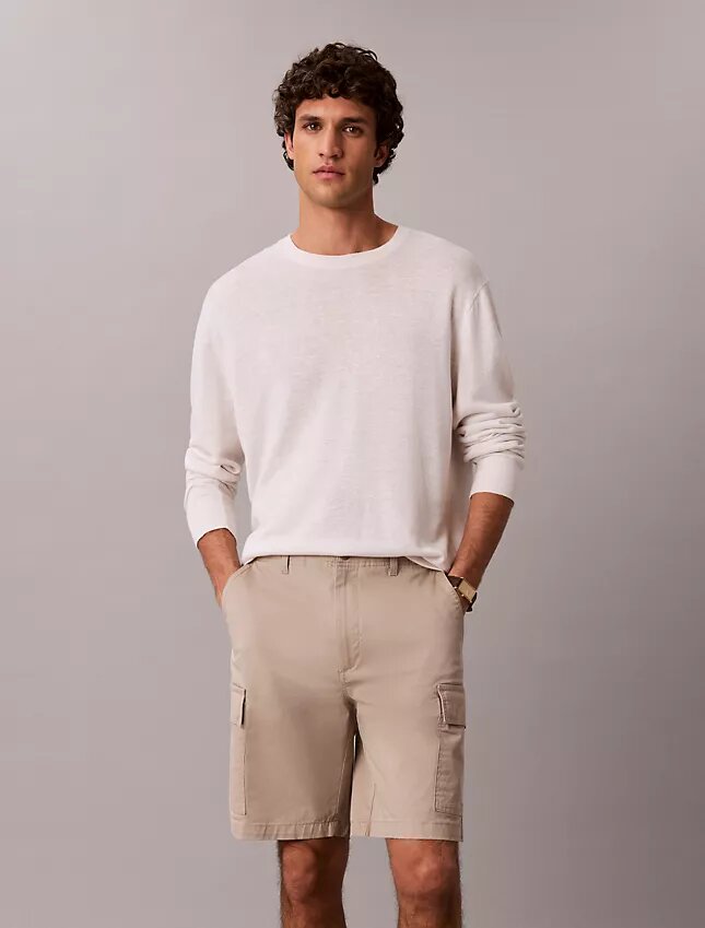 Pantaloncini cargo chino dritti anni ’90 Pantaloncini cargo chino dritti anni ’90