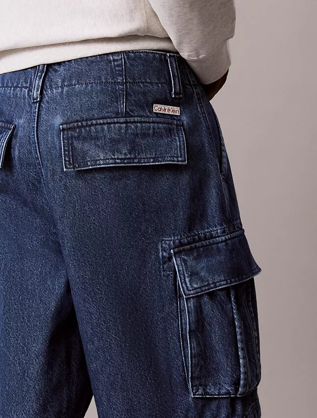 Pantaloncini cargo in Denim anni ’90 Pantaloncini cargo in Denim anni ’90