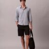 Pantaloncini cargo in misto lino Pantaloncini cargo in misto lino