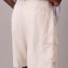 Pantaloncini cargo in misto lino Pantaloncini cargo in misto lino