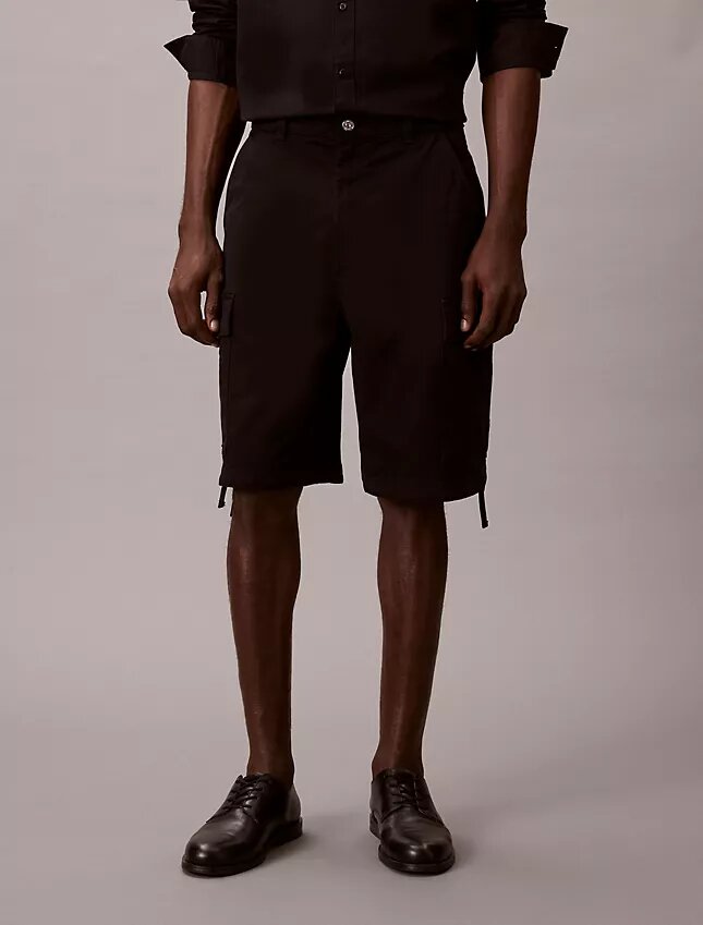 Pantaloncini cargo in twill di cotone Cotton Stretch Pantaloncini cargo in twill di cotone Cotton Stretch