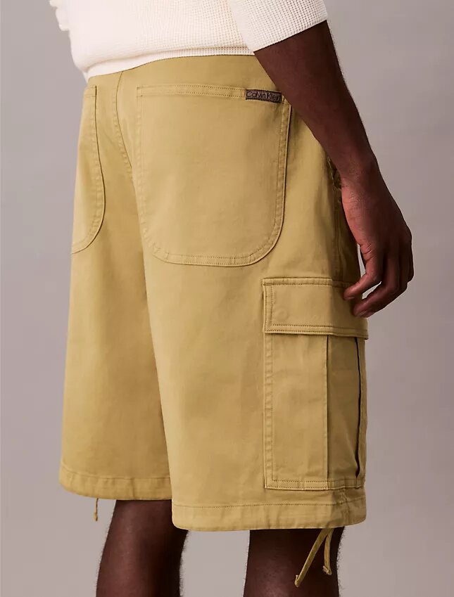 Pantaloncini cargo in twill di cotone Cotton Stretch Pantaloncini cargo in twill di cotone Cotton Stretch