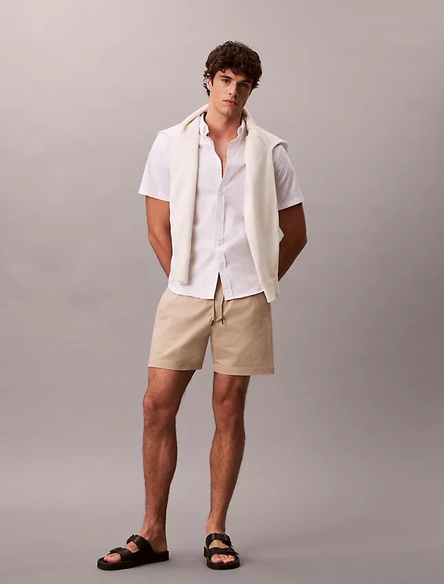 Pantaloncini chino Cotton Stretch in cotone Pantaloncini chino Cotton Stretch in cotone