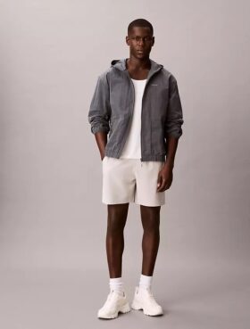 Pantaloncini con cintura intrecciata con logo Icon Sport